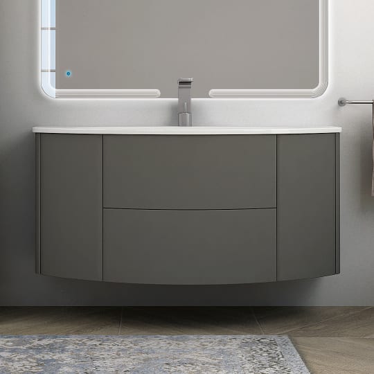 

Тумба для комплекта Cezares Eden 120 54407 grigio talpa opaco