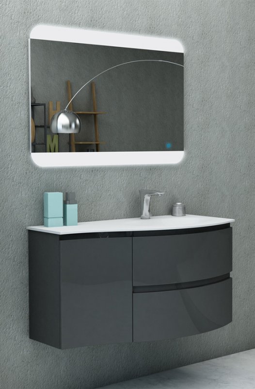 

Тумба для комплекта Cezares Vague 70 44221 antacite