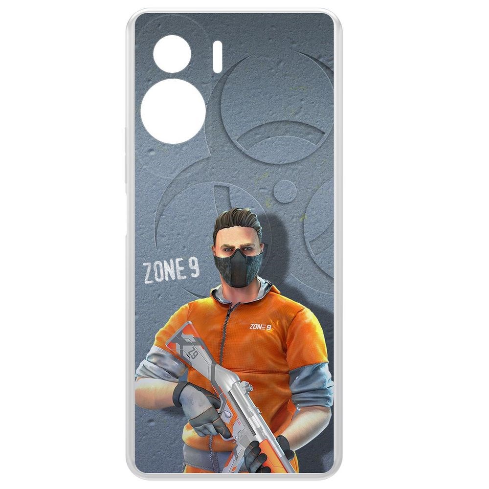 

Чехол-накладка Krutoff Clear Case Cтандофф 2 (Standoff 2) - Биотеррорист для Honor X50i, Прозрачный