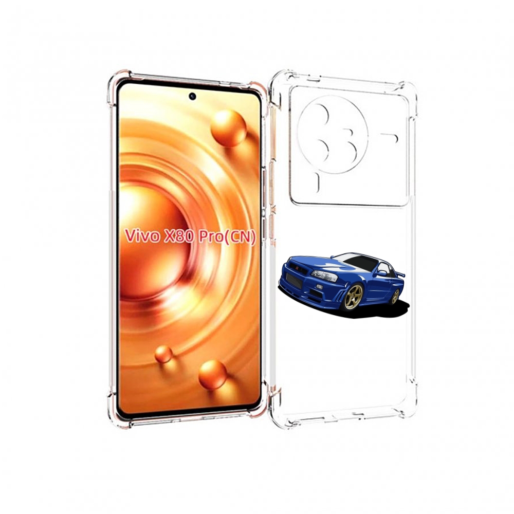 

Чехол MyPads Джитиэр для Vivo X80 PRO, Прозрачный, Tocco