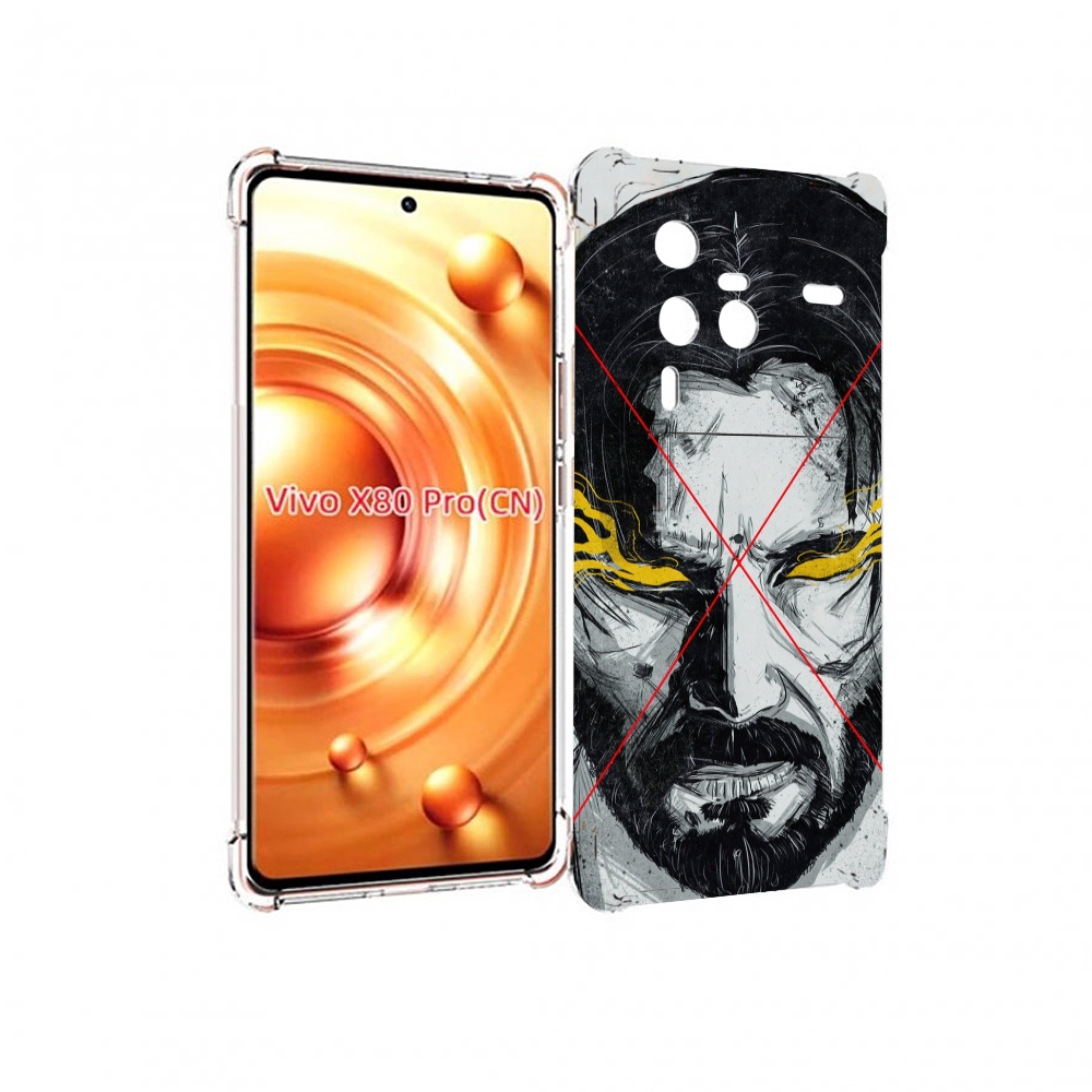 

Чехол MyPads Джон-Уик для Vivo X80 Pro, Прозрачный, Tocco