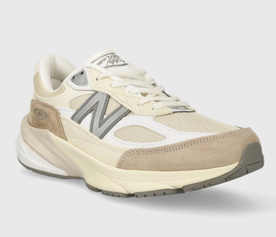 

Спортивные кроссовки мужские New Balance 990s бежевые 8 US, Бежевый, 990s