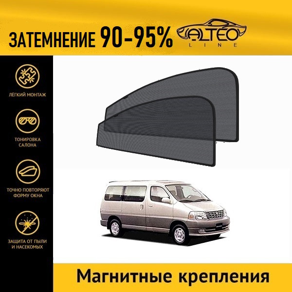 

Автошторки ALTEO на Toyota Grand Hiace (1999-2002)