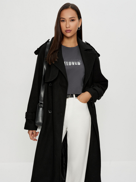 

Футболка женская ZARINA 2462514415 серая XS, 2462514415