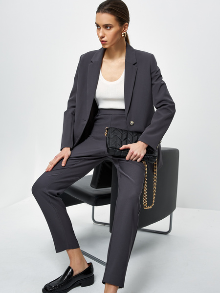 

Брюки женские ZARINA 3121210708 серые S, 3121210708