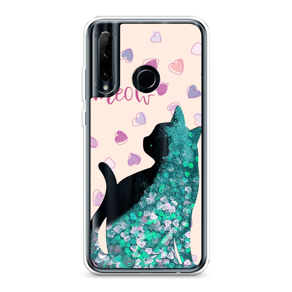 

Чехол Awog на Honor 20 lite/Honor 10i/P Smart Plus 2019/Honor 20e "Прозрачный кот", Разноцветный, 69295-1