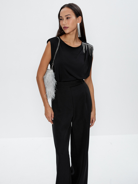 

Блуза женская ZARINA 2462518432 черная XL, 2462518432