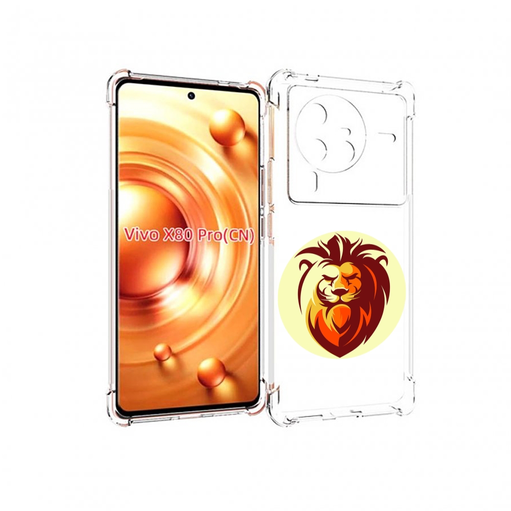 

Чехол MyPads Картинка-Лев для Vivo X80 Pro, Прозрачный, Tocco