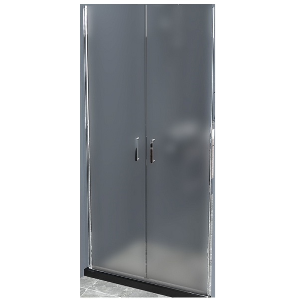 

Душевая дверь BelBagno Uno 90 UNO-B-2-90-P-Cr профиль Хром стекло рифленое