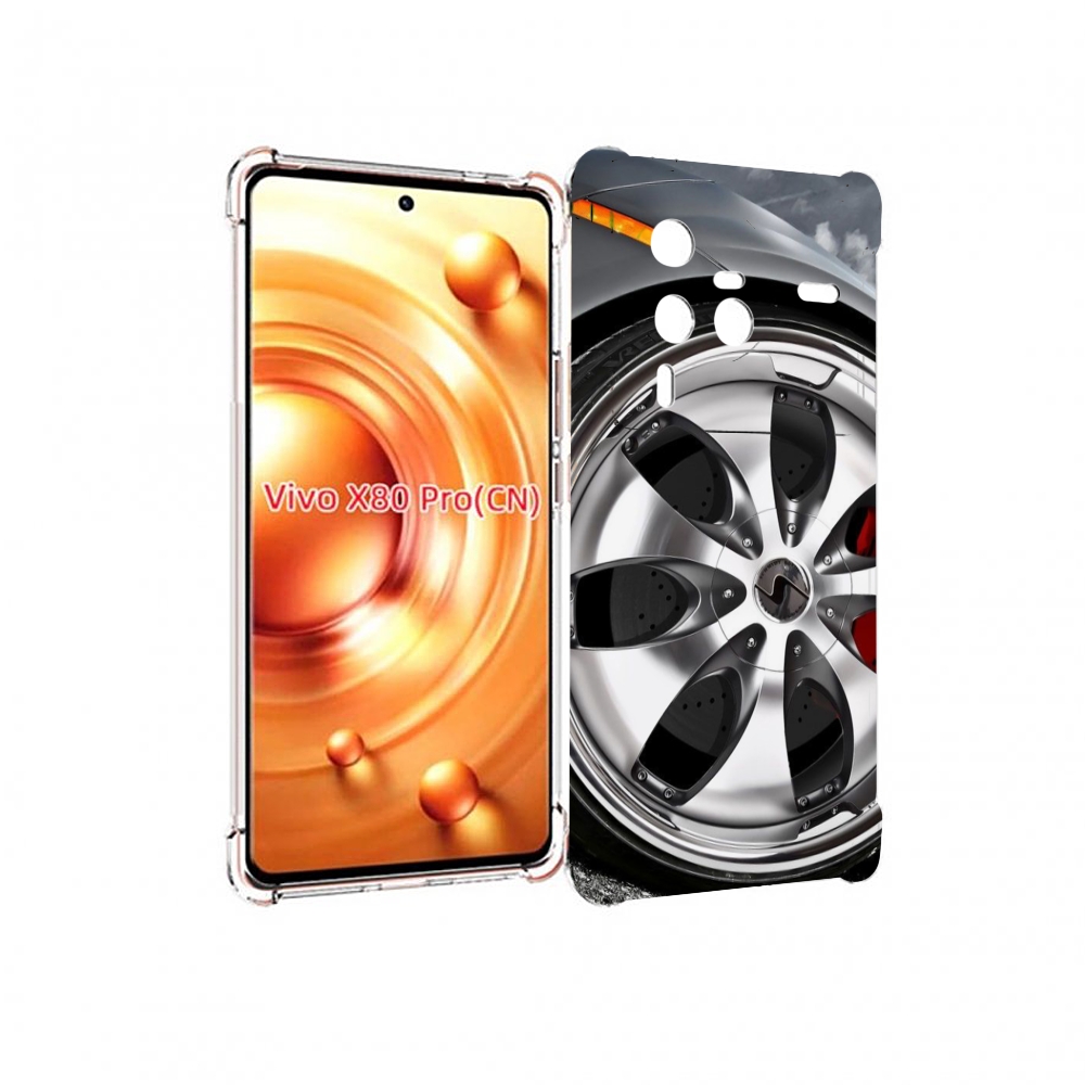 

Чехол MyPads Колесо мужской для Vivo X80 Pro, Прозрачный, Tocco