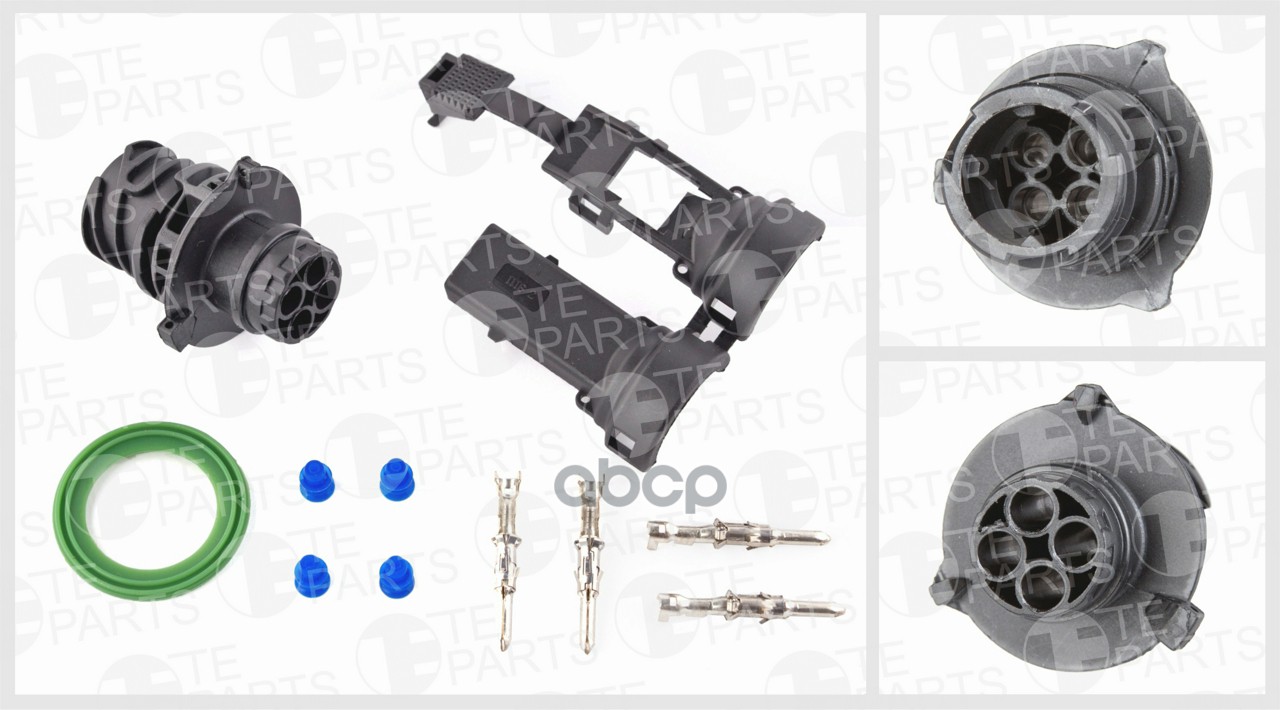 

TEPARTS 7802781 Разъём 4-х контактный (ответная часть 7810469) (комплектация 4-pin, 4 упло