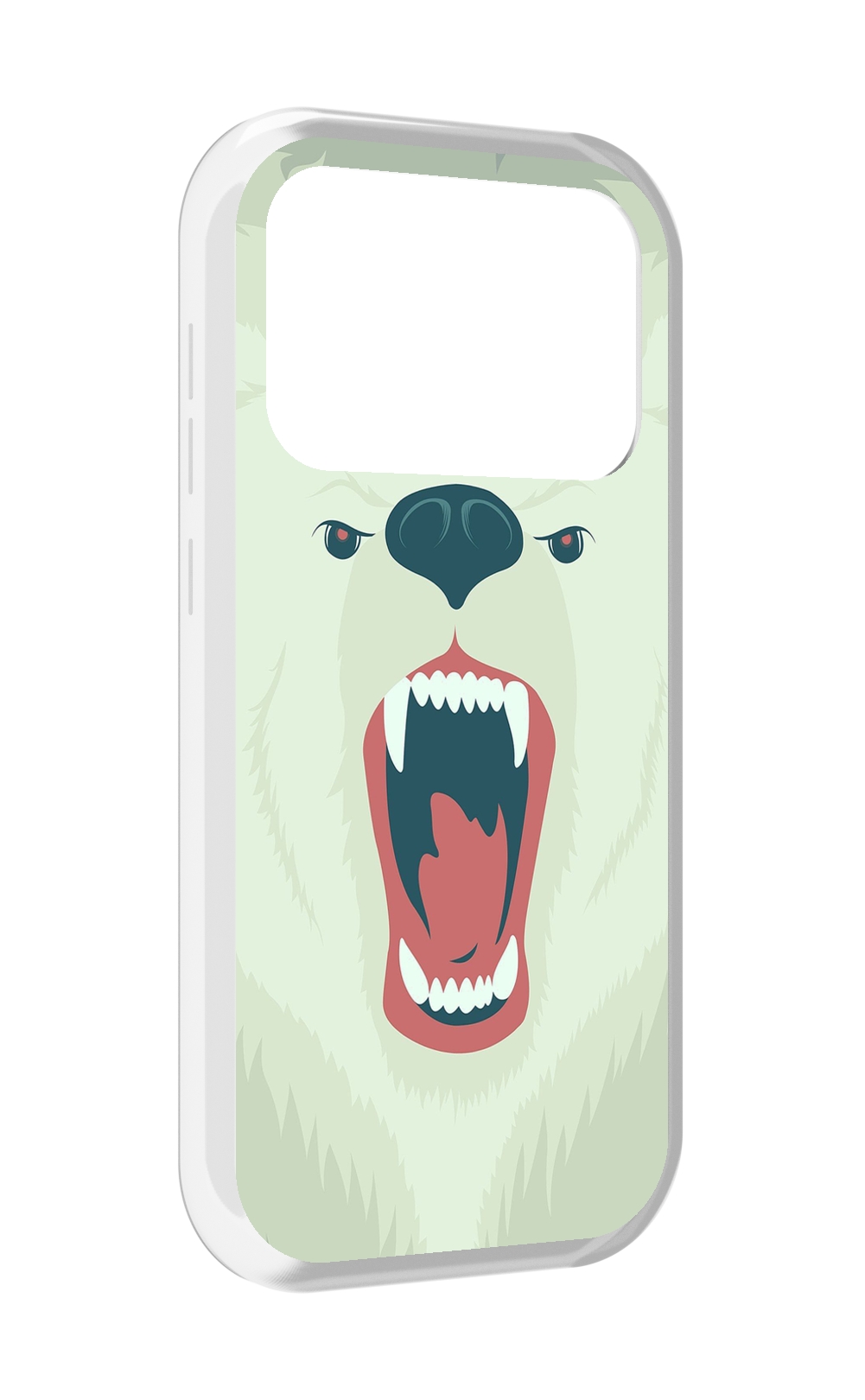 

Чехол MyPads белый-медведь для Oukitel F150 Air1 Pro / F150 Air1, Прозрачный, Tocco