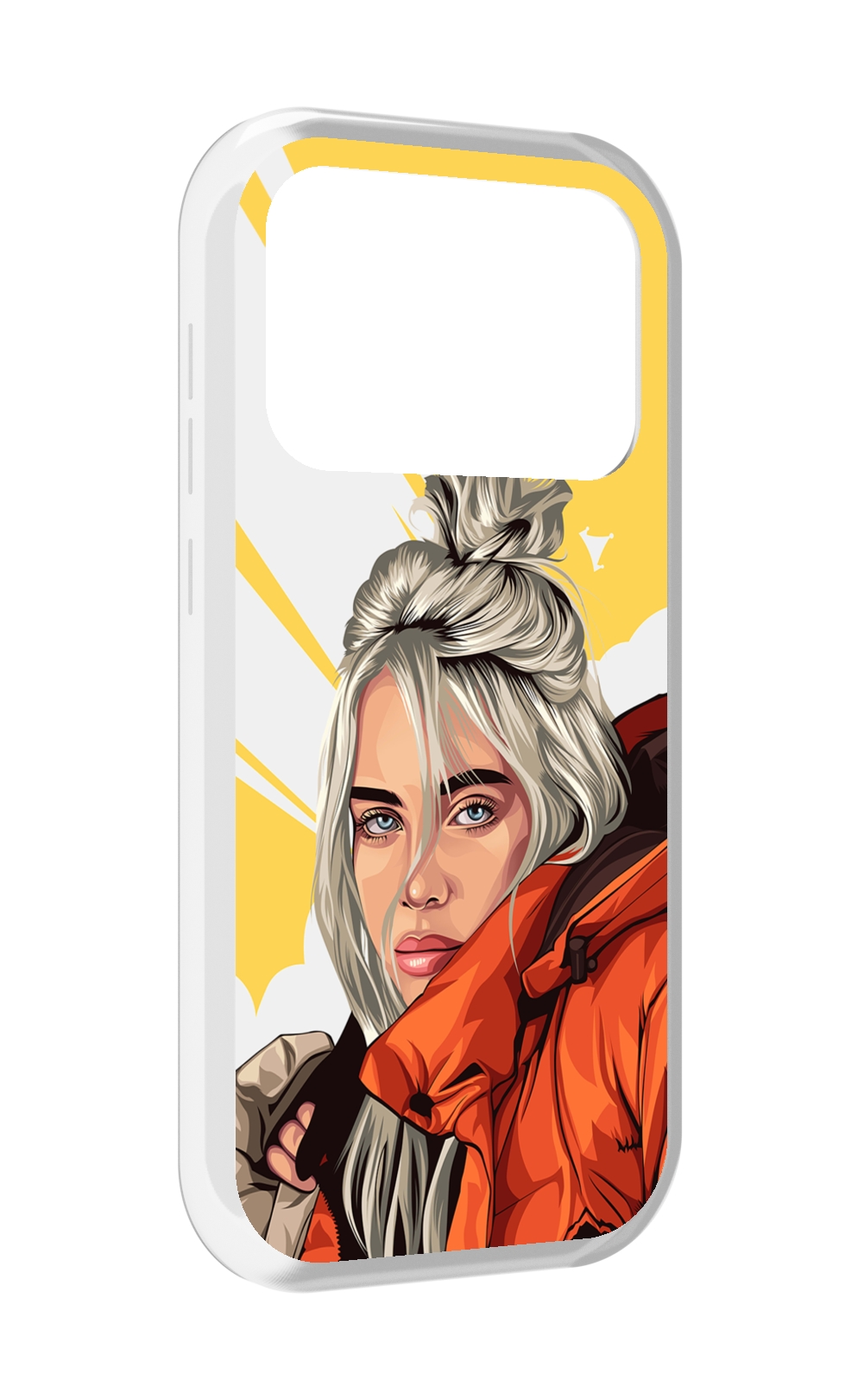 

Чехол MyPads билли-айлиш-в-куртке для Oukitel F150 Air1 Pro / F150 Air1, Прозрачный, Tocco