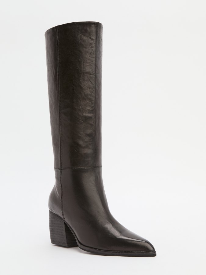 

Сапоги женские Tendance SW2618-1 черные 38 EU, Черный, SW2618-1