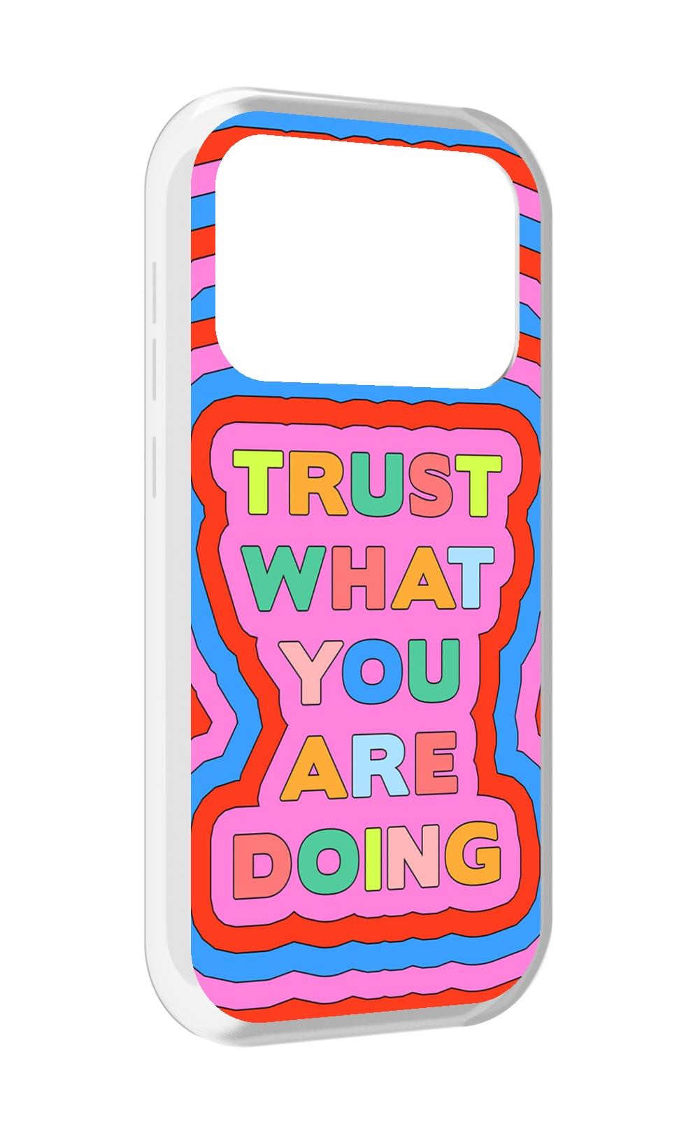 

Чехол MyPads верь-в-то-что-ты-делаешь для Oukitel F150 Air1 Pro / F150 Air1, Прозрачный, Tocco