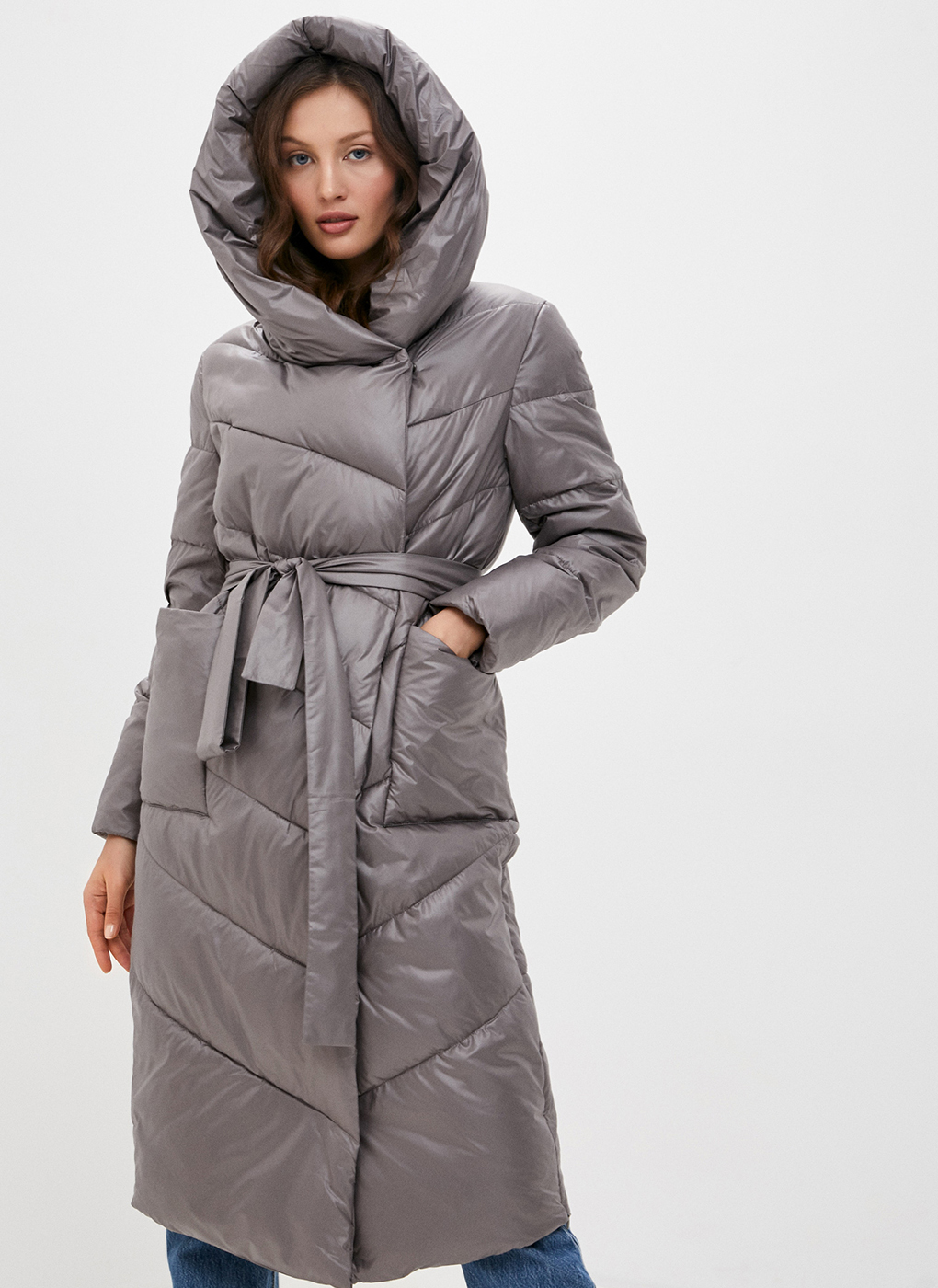 

Пальто женское WINTERRA 57128 бежевое 52 RU, 57128