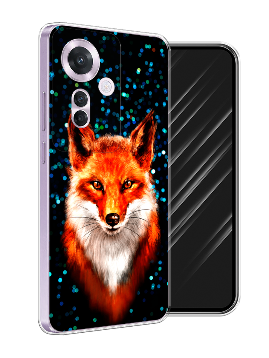 

Чехол Awog на Oppo Reno 11F "Волшебная лиса", Оранжевый;черный;белый, 2516650-1