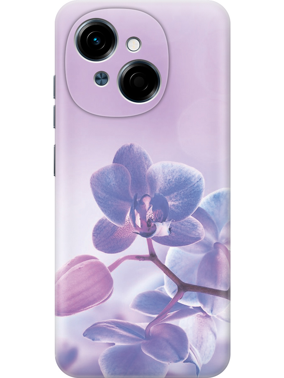 

Силиконовый чехол на Tecno Spark Go 1/Pop 9 с принтом "Лиловые орхидеи", Прозрачный;голубой;фиолетовый, 786716923