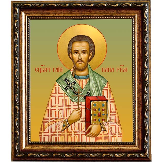 

Гаий Римский папа Римский священномученик. Икона на холсте.