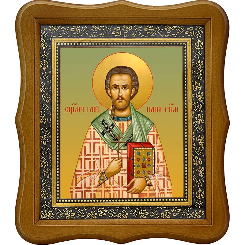 

Гаий Римский папа Римский священномученик. Икона на холсте.