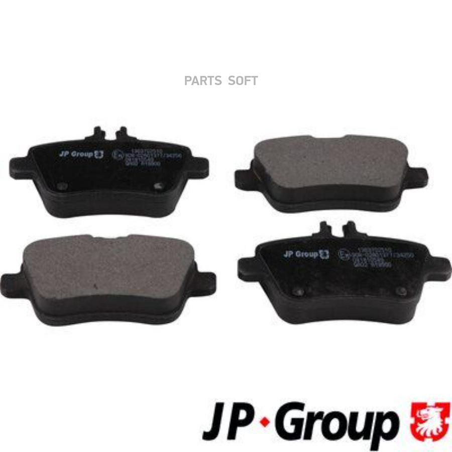 

Тормозные колодки JP Group дисковые 1363702510