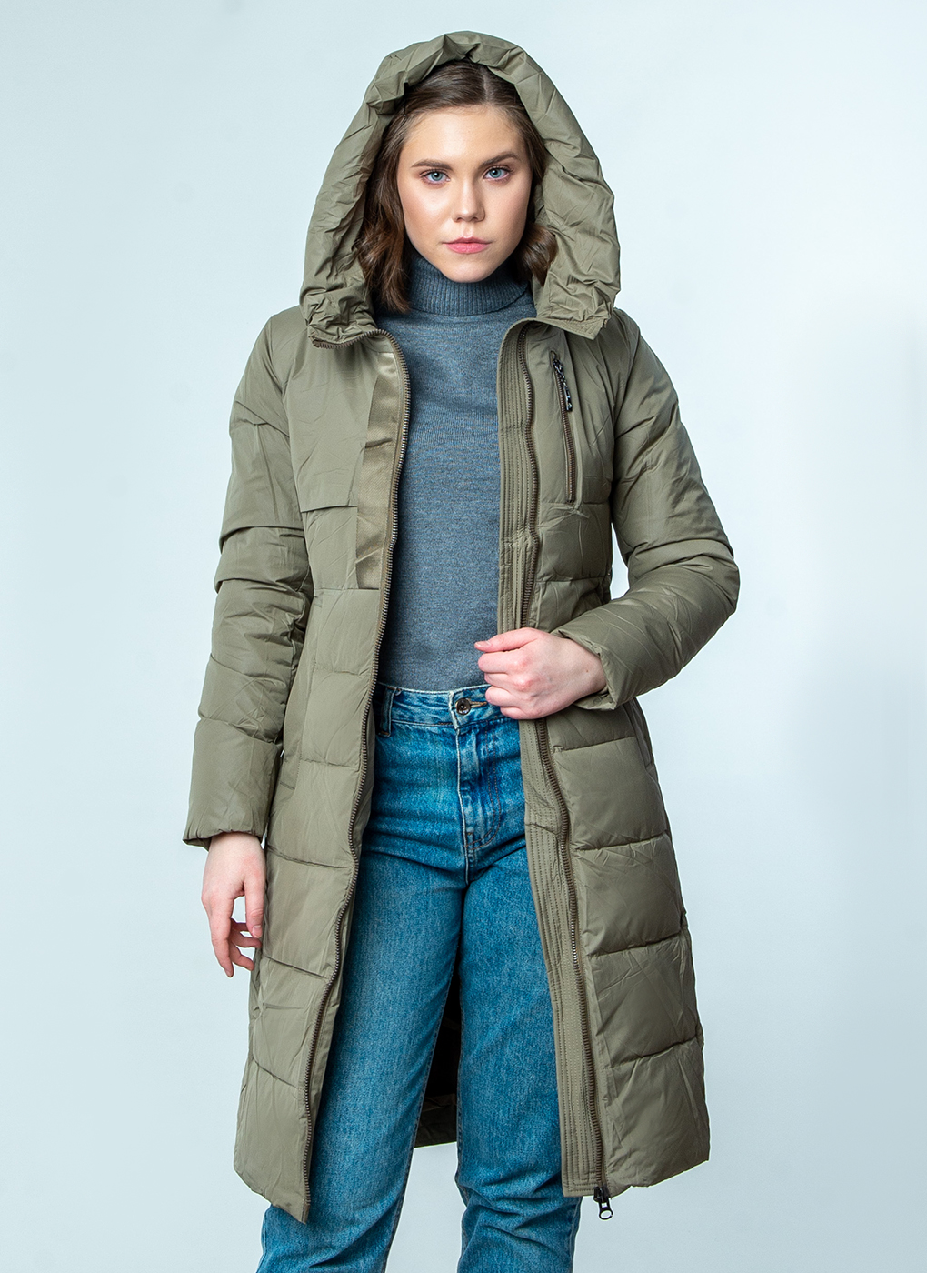 

Куртка женская WINTERRA 57134 коричневая 46 RU, 57134