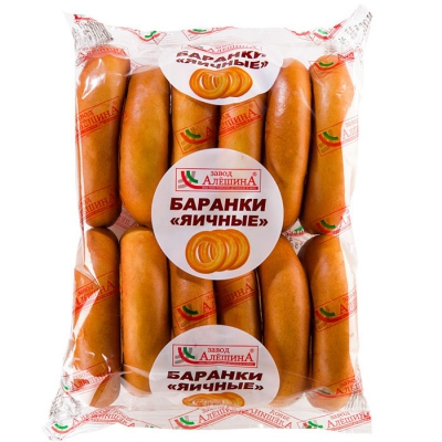

Баранка Завод Алешина Яичная 450 г