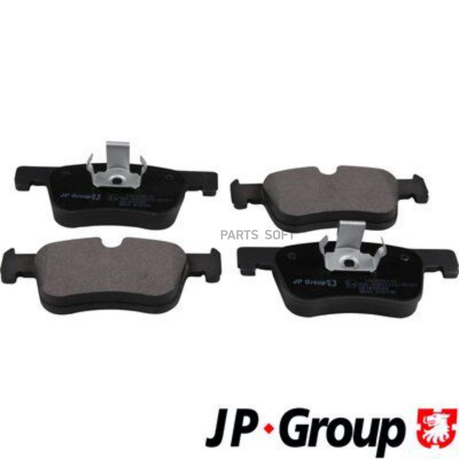

Тормозные колодки JP Group дисковые 1463606110