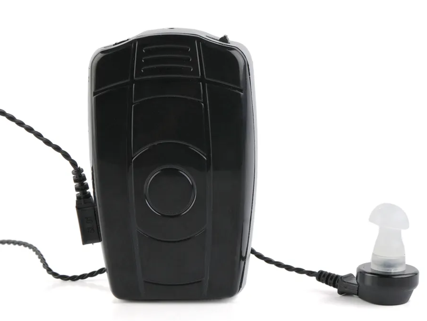 Купить Карманный слуховой аппарат KUPLACE Hearing Aid 68 на батарейках, черный