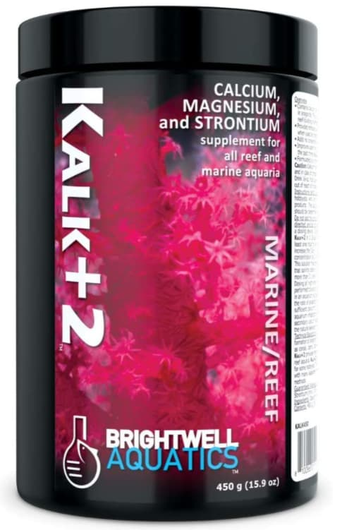 фото Brightwell aquatics kalk+2 гидроксид кальция для морских аквариумов 450 g