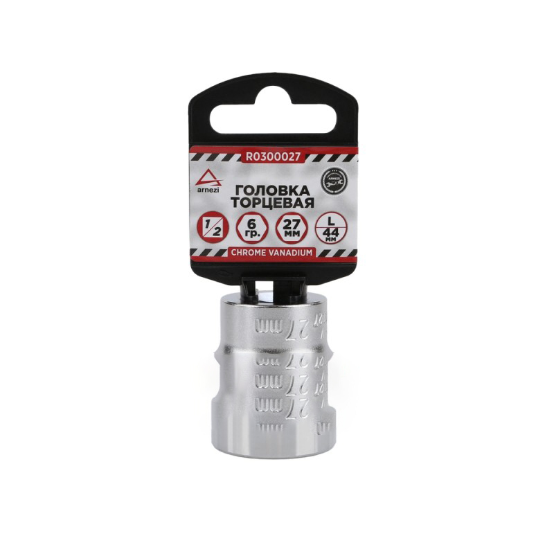 

Головка 1/2" 6-И Гр. 27мм L=44мм На Холдере Arnezi R0300027 ARNEZI арт. R0300027