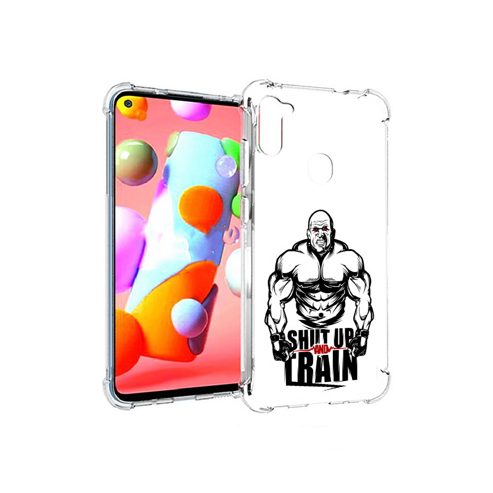 

Чехол MyPads Tocco для Samsung Galaxy A11 здоровое тело (PT149913.480.356), Прозрачный, Tocco