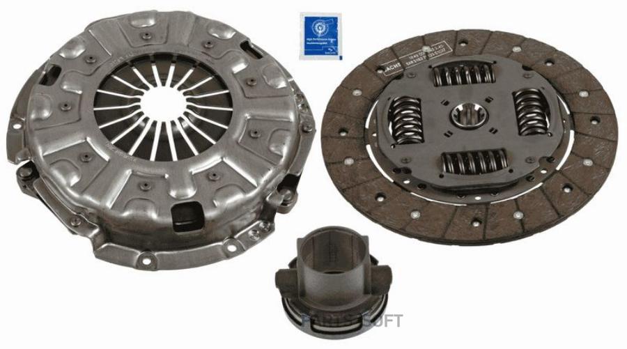 

SACHS Диск сцепления с корзиной и выжимным Cummins ISF 2.8 ЕВРО 4 (330 нм) d=280*198
