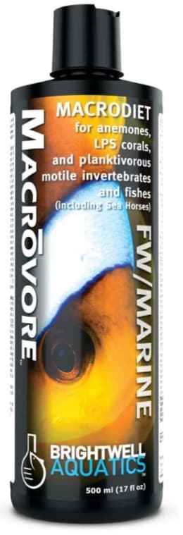 

Пищевая добавка для анемонов Brightwell Aquatics Macrovore, 500 мл