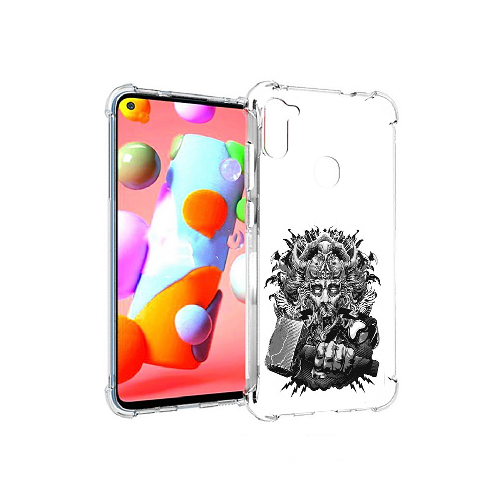 Чехол MyPads Tocco для Samsung Galaxy A11 злой тор (PT149913.480.363)