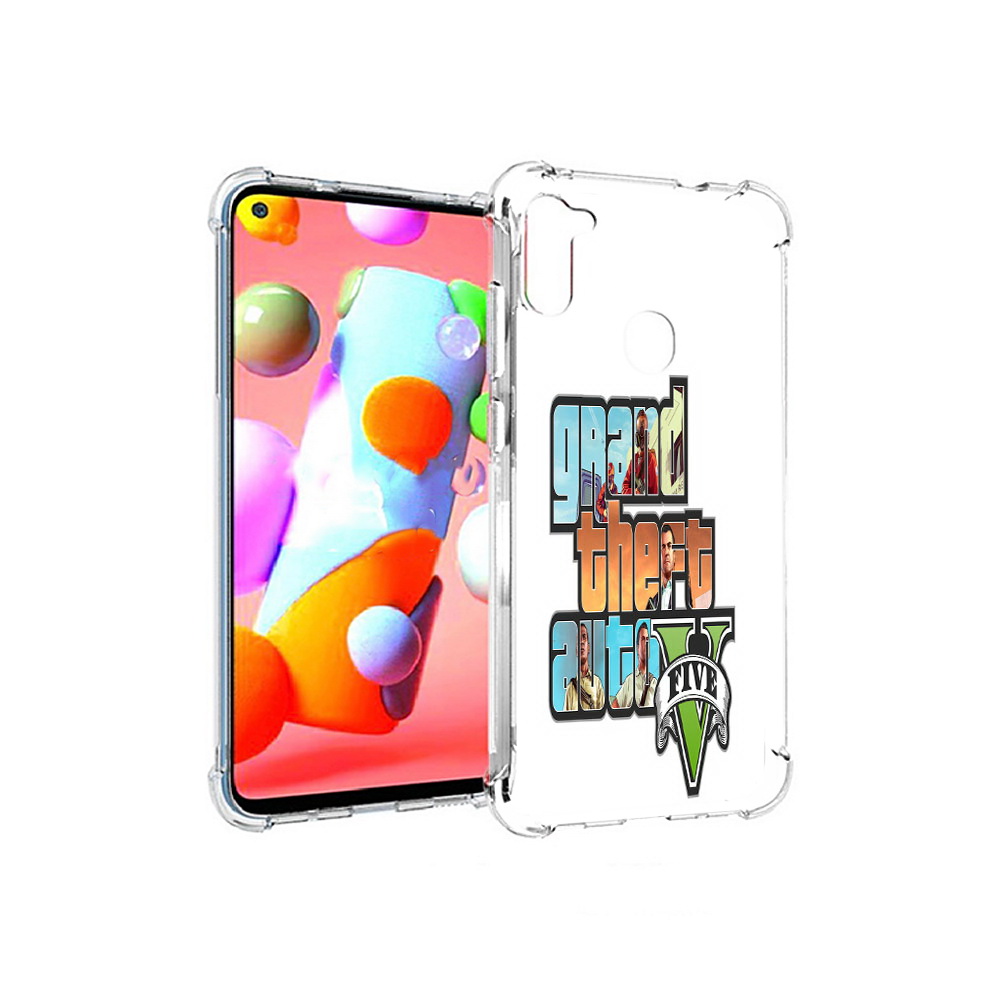 

Чехол MyPads Tocco для Samsung Galaxy A11 игра гта (PT149913.480.373), Прозрачный, Tocco
