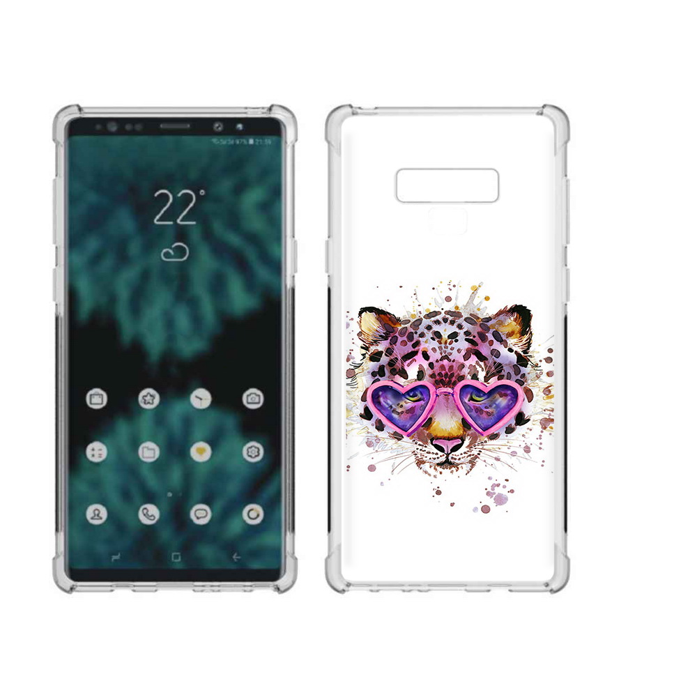 

Чехол MyPads Tocco для Samsung Galaxy Note 9 модный леопард (PT115235.598.480), Прозрачный, Tocco