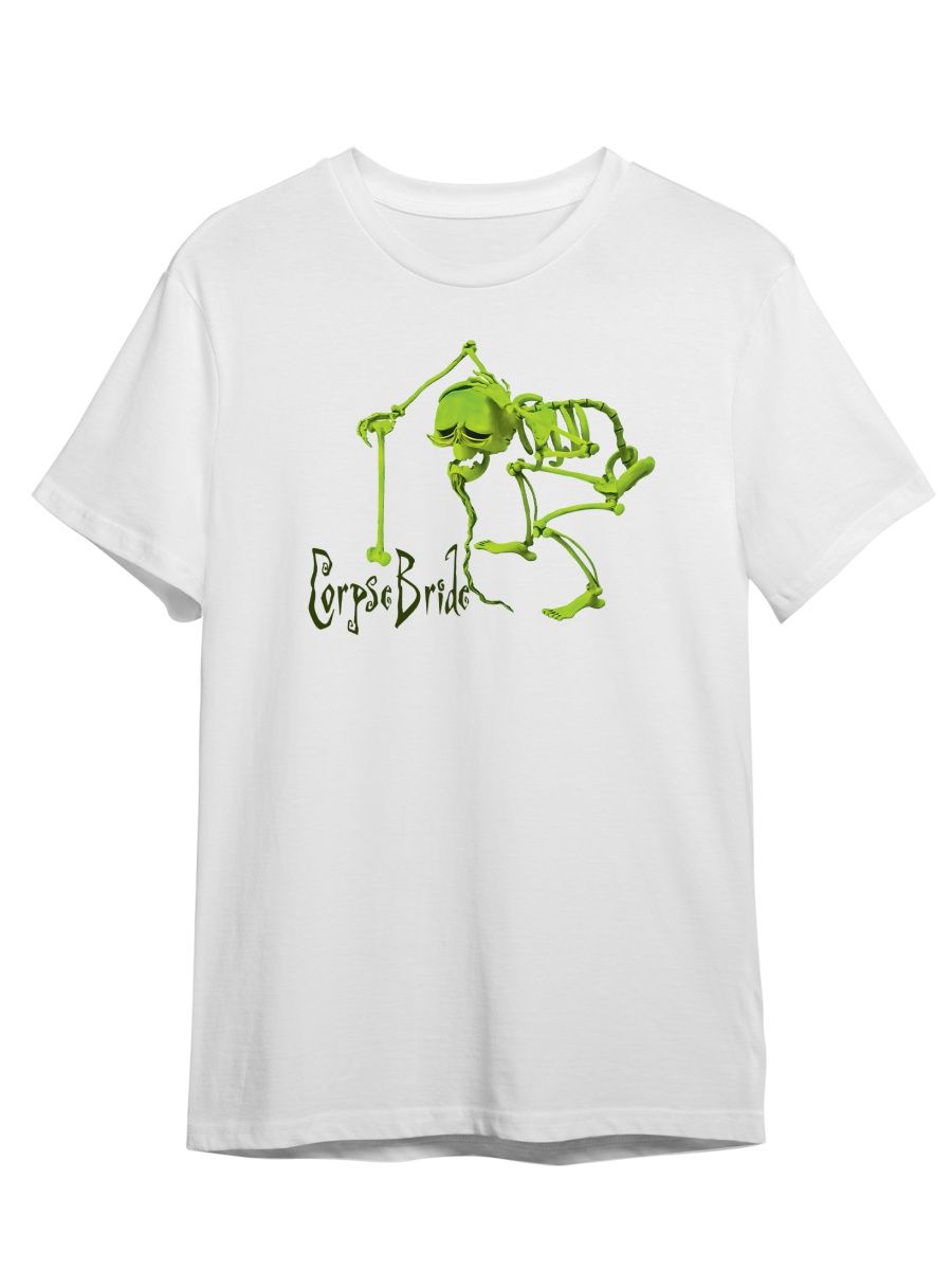 

Футболка унисекс Каждому Своё Труп невесты/Мультфильм MUTR11 белая L, Белый, "Труп невесты/Мультфильм" MUTR11