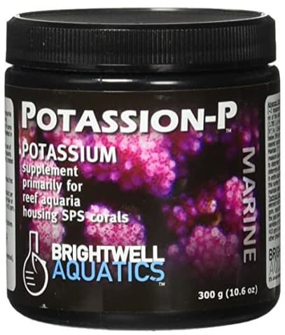 фото Brightwell aquatics potassion-p добавка калия для рифовых аквариумов с кораллами sps 300 g