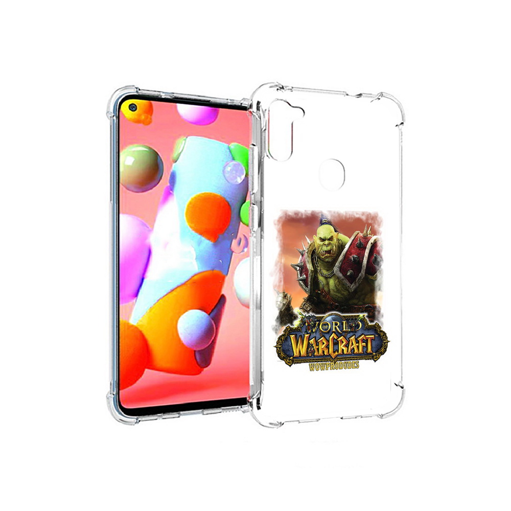 Чехол MyPads Tocco для Samsung Galaxy A11 Варкрафт (PT149913.480.39)