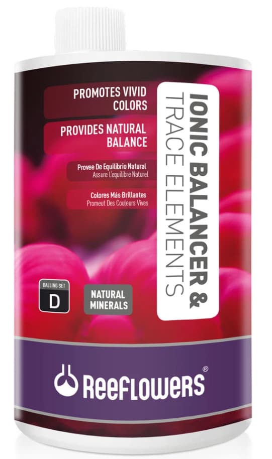 

Набор для баллинга часть 4 ReeFlowers Ionic Balancer & Trace Elements, 1 л