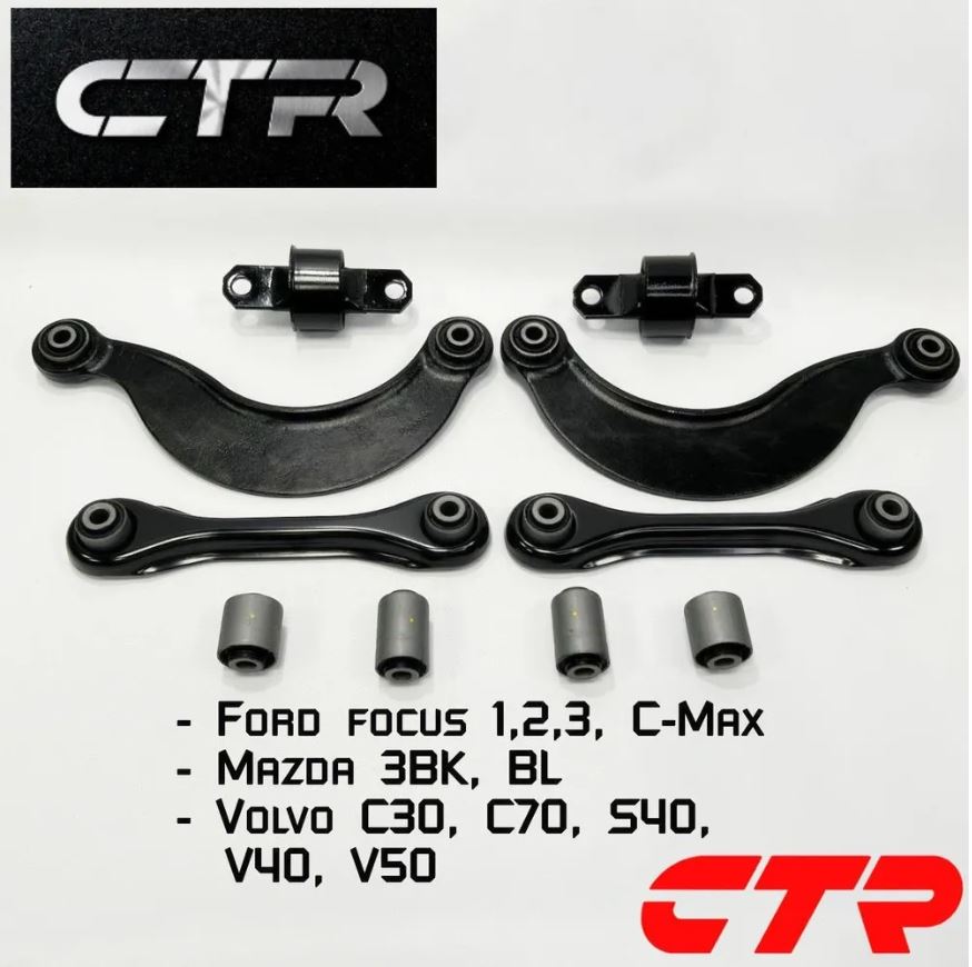 Комплект рычагов задней подвески CTR для Ford Focus 2, 3, Mazda 3 BK BL, Volvo C30 C70 S40