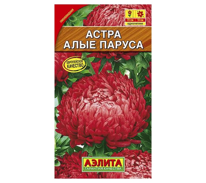 

Семена. Астра "Алые паруса", однолетник (вес: 0,2 г)