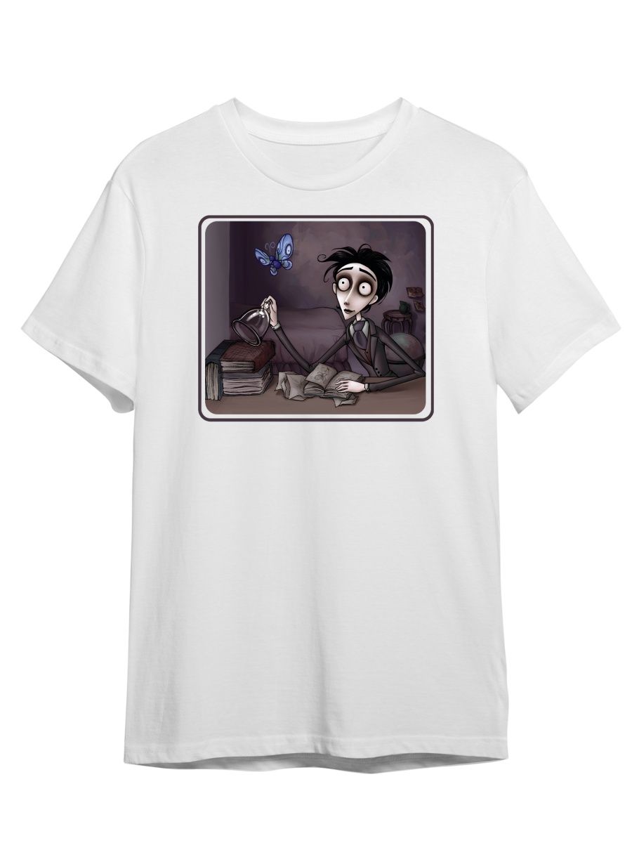 

Футболка унисекс Каждому Своё Труп невесты/Мультфильм MUTR13 белая XS, Белый, "Труп невесты/Мультфильм" MUTR13