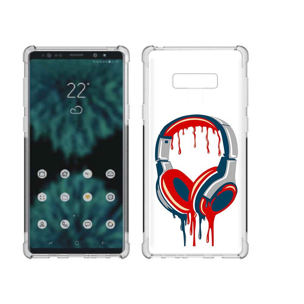 

Чехол MyPads Tocco для Samsung Galaxy Note 9 не делай громко (PT115235.598.517), Прозрачный, Tocco