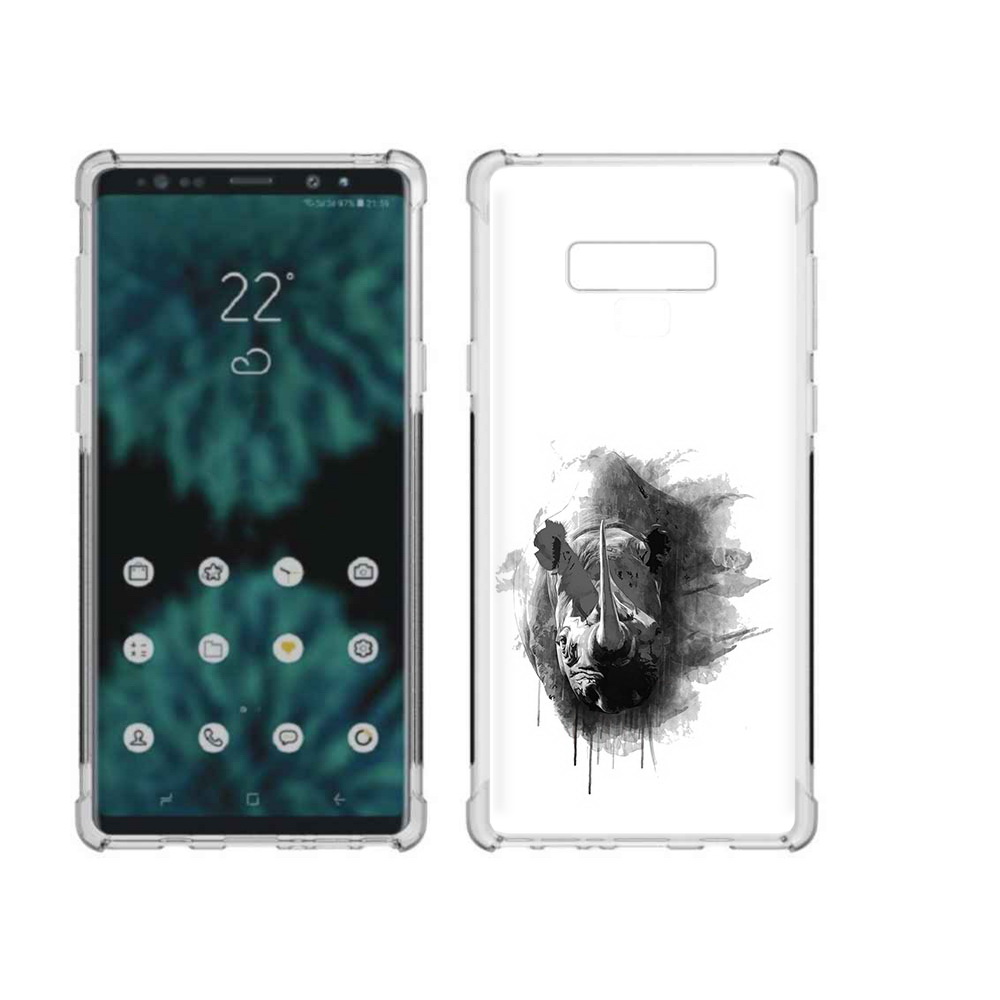 

Чехол MyPads Tocco для Samsung Galaxy Note 9 носорог (PT115235.598.523), Прозрачный, Tocco