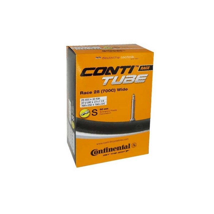

Камера Continental Race 28" 700C Wide 27x1.00-27x1.1/4 700x25C-700x32C Presta 60 28