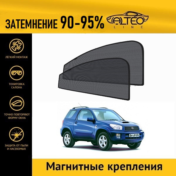 

Автошторки ALTEO на Toyota RAV 4, 2 (CA20) (2000-2003) 3d