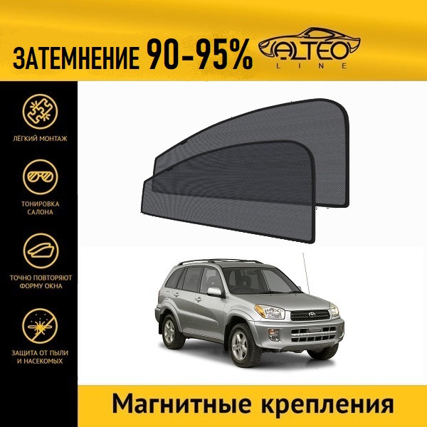 

Автошторки ALTEO на Toyota RAV 4, 2 (CA20) (2000-2003) 5d