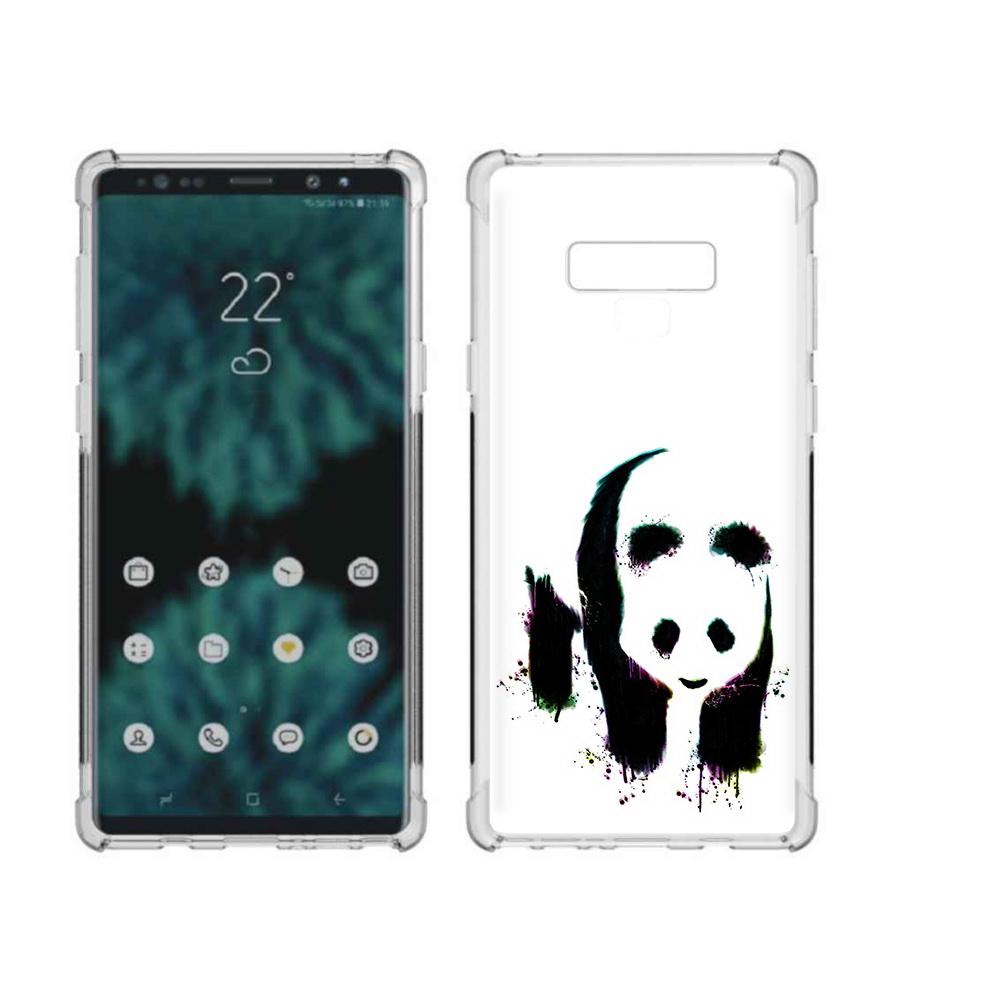 

Чехол MyPads Tocco для Samsung Galaxy Note 9 панда в акварели (PT115235.598.532), Прозрачный, Tocco